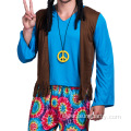 Halloween Party Cosplay Men Hippie Costume